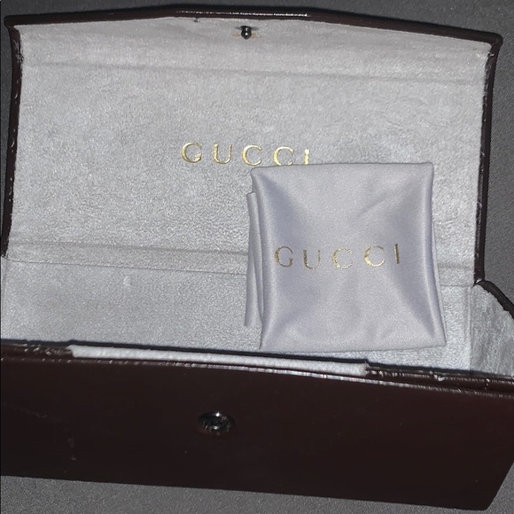 Gucci hard eyewear case w cloth - Picture 4 of 4